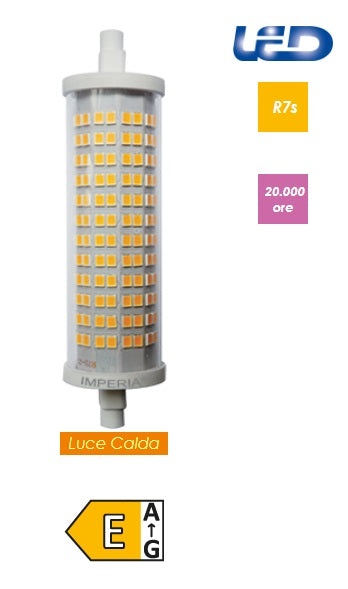 Imperia  Lampadina Led R7S Lineare Lunga  19W 2500LM 3000K 213254