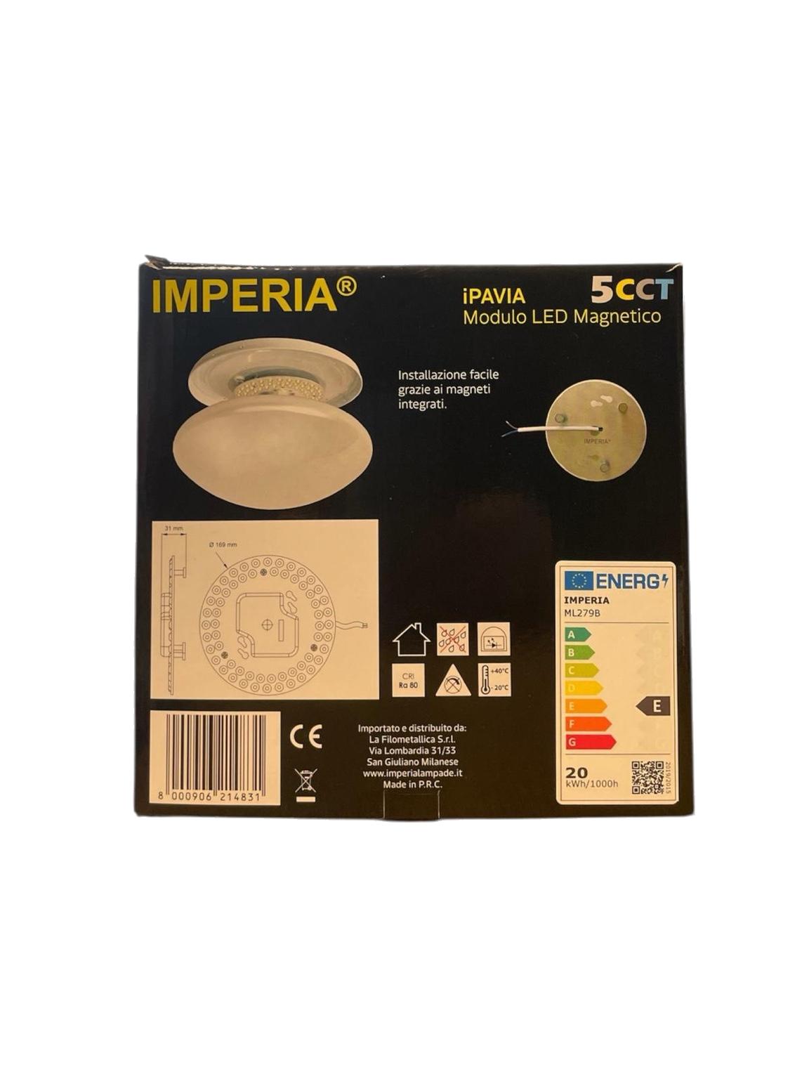 Modulo led magnetico 20w 2200lm 5CCT 2700k/3000k/4000k/5000k/6500k 214831