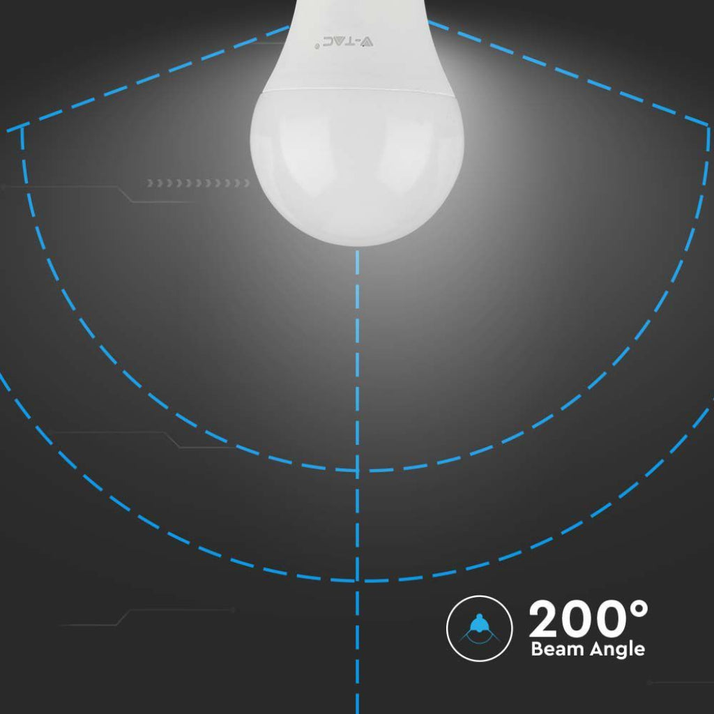 V-TAC KIT 10 PZ  Lampadina LED E27 10,5 W A60 3000K SKU 217350 VT-2112-N