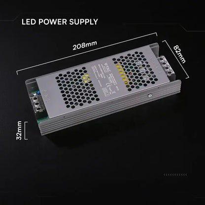 Alimentatore LED Slim in Metallo 360W 24V 15A con 1 Uscita 208x82x32mm IP20  V-TAC 24242