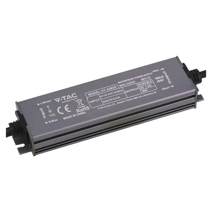 Alimentatore LED in Metallo 36W 24V 1.5A con 1 Uscita 140x35x21mm IP67  V-TAC 24243