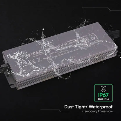 Alimentatore LED in Metallo 300W 24V 12.5A con 1 Uscita 244x80x29mm IP67 V-TAC 24248