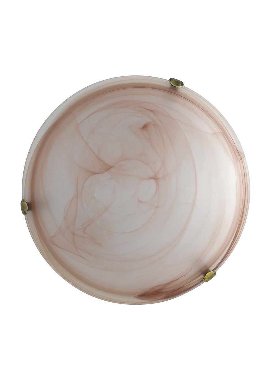 Plafoniere DUNA in vetro tabacco oppure  bianco con tre diametri 50/40/30  FANEUROPE