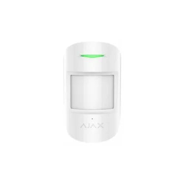 Rilevatore di Movimento con Rilevatore Rottura Vetri integrato COMBI PROTECT ajax 38097.06.WH1