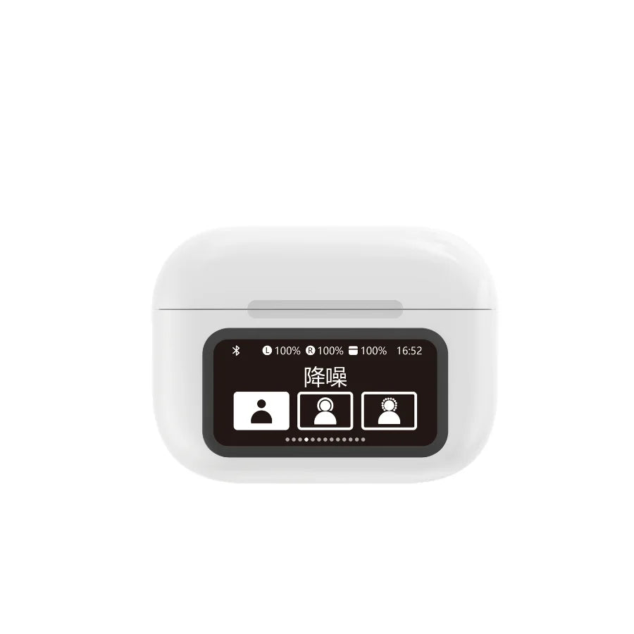 Auricolari TWS con Traduttore simultaneo e AI integrata  con display e funzione ANC (Cancellazione del Rumore)DETWSTAI392