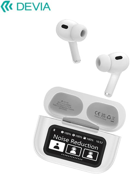 Auricolari TWS con Traduttore simultaneo e AI integrata  con display e funzione ANC (Cancellazione del Rumore)DETWSTAI392