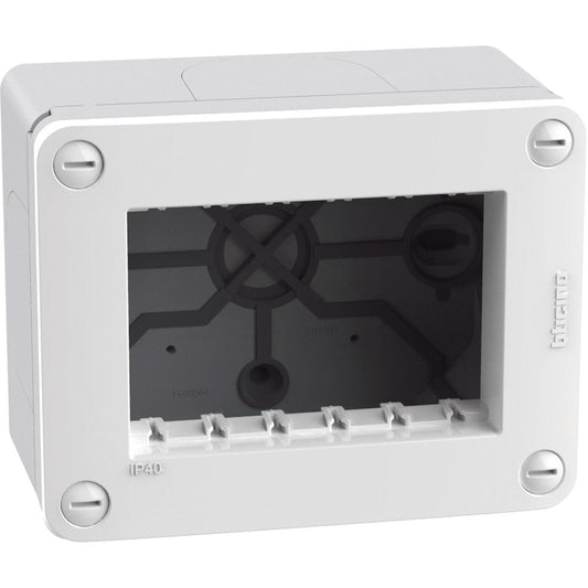 BTICINO Scatola IP40 3 moduli - bianco 28403W