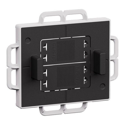Accessori per installazione filomuro, completi di protezione - 2 moduli. Bticino 502EF