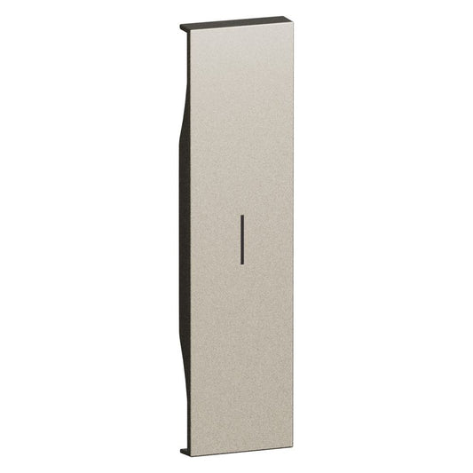 Cover illuminabile. Per art. K4001, K4003, K4004, K4004L, K4005, K4034N, K4003C, K4411C, K4003CWI - 1 modulo - Champagne. Bticino KC01