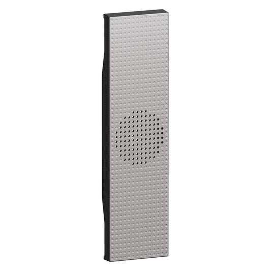 Cover per articolo K4351V230, K4351V12, K4356V230 e K4356V12 - 1 modulo. Steel Bticino KS15
