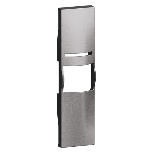 cover per articolo K4431 - 1 modulo. Steel. Bticino KS16