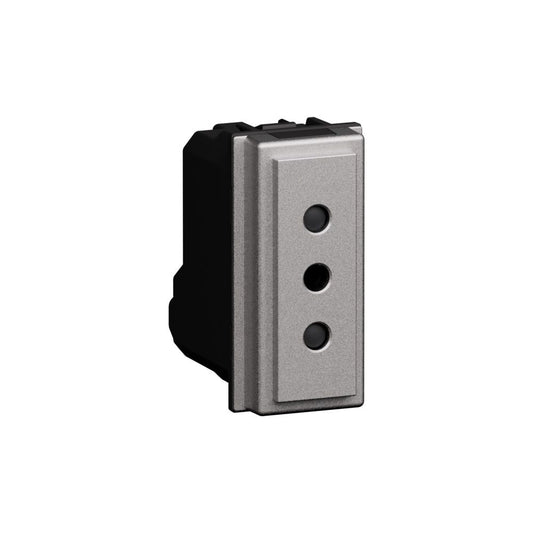 presa standard italiano P11 2 P+T 10 A, 250 Va.c. Bticino KS4113