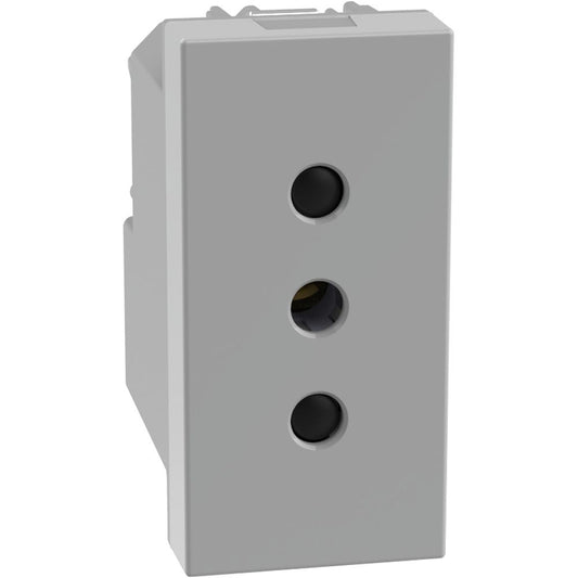 BTICINO Presa 2P+T 10 A 250Vac- interasse 19 mm JG4113
