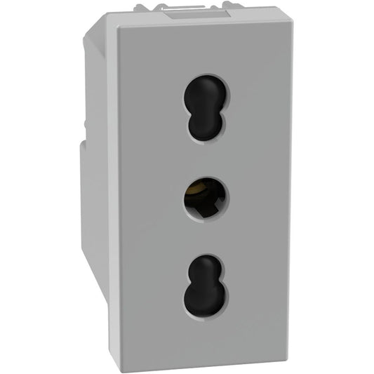 BTICINO Presa bipasso 2P+T 16 A 250Vac- interasse 19 mm e 26 mm JG4180
