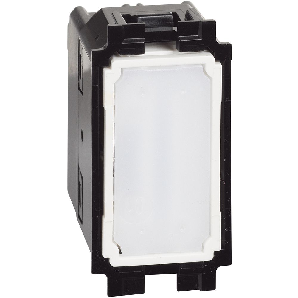 Invertitore living now 1P 10 AX, 250 Va.c., morsetti vite/piastrina - 1 modulo Bticino K4004