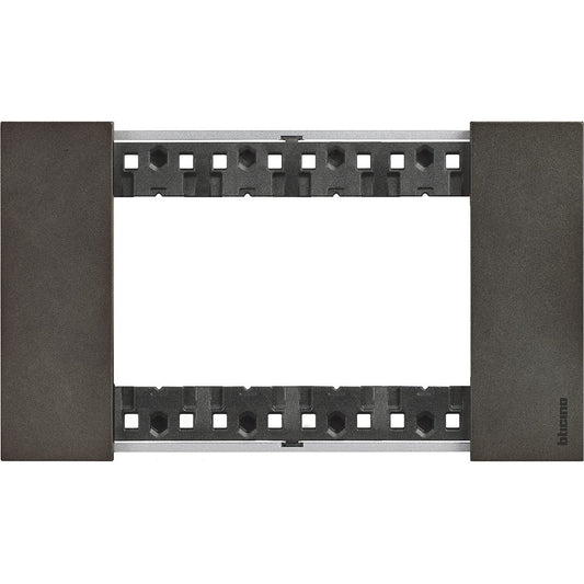 Placca Living Now 4 moduli - space - materiale: zama Bticino KA4804NG