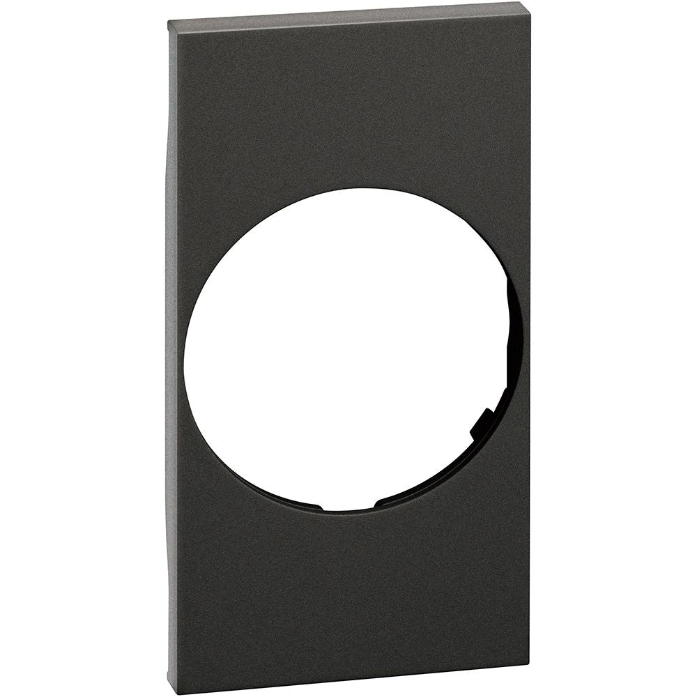 Cover per torcia estraibile articolo K4380 e prese standard tedesco - 2 moduli, Nero. Bticino KG04