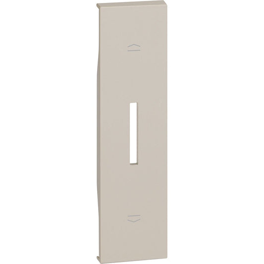 Cover per comando tapparelle. Per articolo K4027 - 1 modulo, Sabbia. Bticino KM06