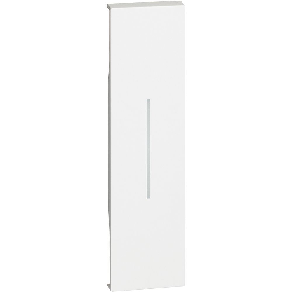 Cover illuminabile. Per art. K4001, K4003, K4004, K4004L, K4005, K4034, K4003C - 1 modulo, Bianco. Bticino KW01