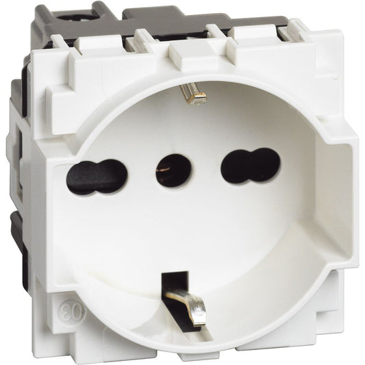 Presa standard Italia P40 2P+T 10/16A 250Vac Bticino KW4140A16