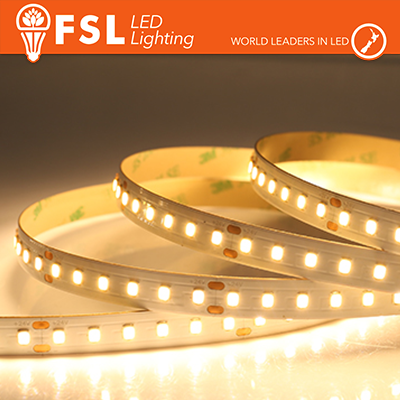 Fsl Striscia LED 5m IP20 2835 24V - 12W/m 120led/m 1400lm/m 6500K luce fredda FLS1224V20IP65K