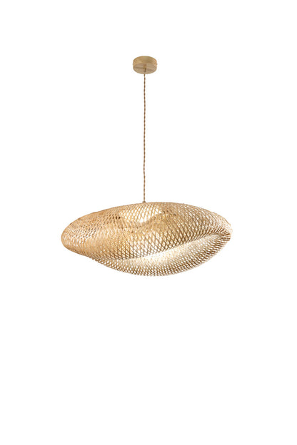 FANEUROPE SOSPENSIONE KAYAK IN BAMBOO 1XE27 MAX 60W IP20 68X47XH21CM I-KAYAK-S68