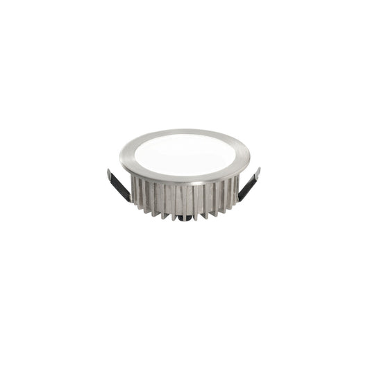 Faretto ad incasso LED FUSION in alluminio nichel con driver integrato 5W 4000K (luce naturale) (Copia)