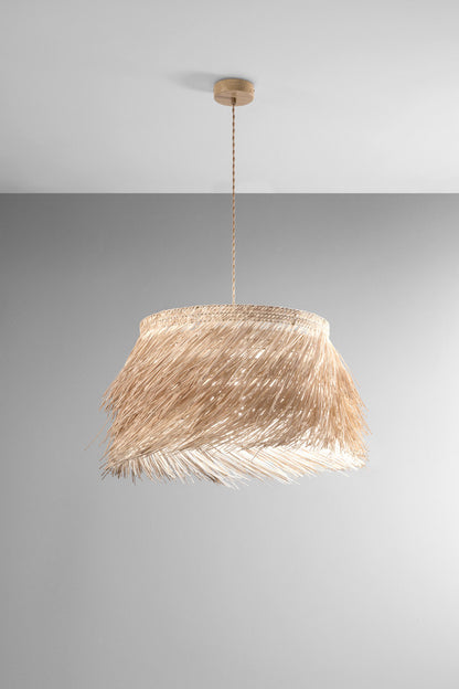FANEUROPE SOSPENSIONE SAMOA IN RATTAN 1XE27 MAX 60W IP20 60XH178CM
