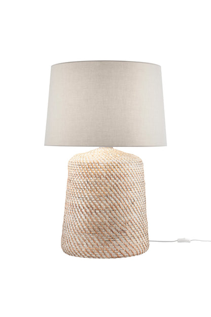 FANEUROPE LAMPADA DA TAVOLO IN RATTAN THONET 23X23X37CM I-THONET-L