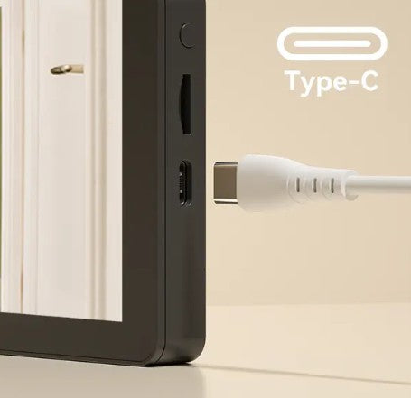 Imou Telecamera spioncino video Wi-Fi VD1 5MP con schermo interno 4,3" per porta