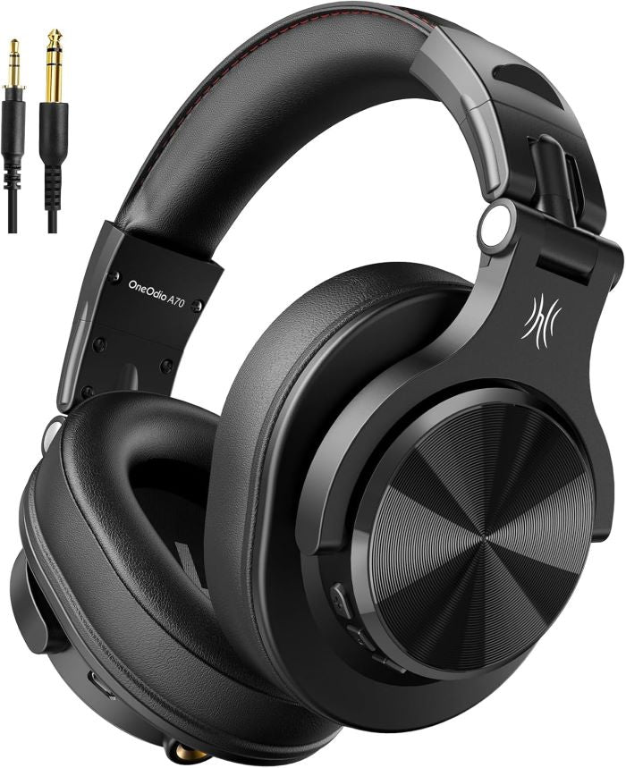 OneOdio Fusion A70 Cuffie Hi-Res DJ Wireless ec/ Cavo, Microfono Stereo Hi-Fi ONEOA70021B