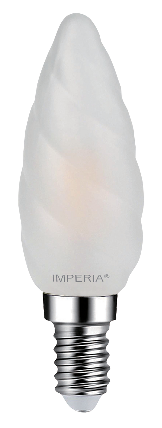 LAMPADINA LED TORTIGLIONE IMPERIA E14 2W 2700K 25000H FILAM. SMER 206843