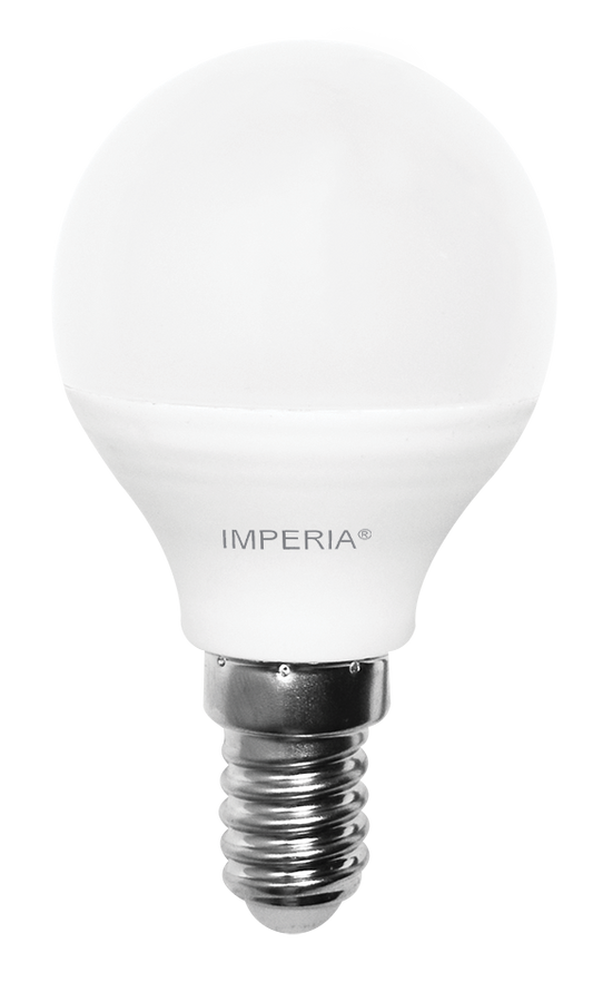 LAMPADINA LED SFERA IMPERIA OPALE E14 6W 230V 3000K 15000H 209462