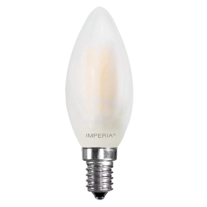 LAMPADINA LED OLIVA IMPERIA E14 2700K 6W 230V 25000H FIL.SMER. 206966