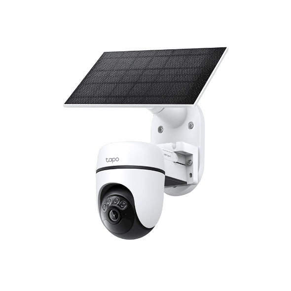 Tapo TC90 Kit Telecamera di Sicurezza Smart 360° P&T + Pannello solare