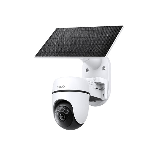 Tapo TC90 Kit Telecamera di Sicurezza Smart 360° P&T + Pannello solare