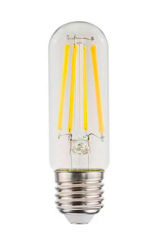 BOT LIGHTING lampadina led tubolare T37 vetro trasparente  8,TW E27  4000K 1055lm luce naturale WLD7708X3