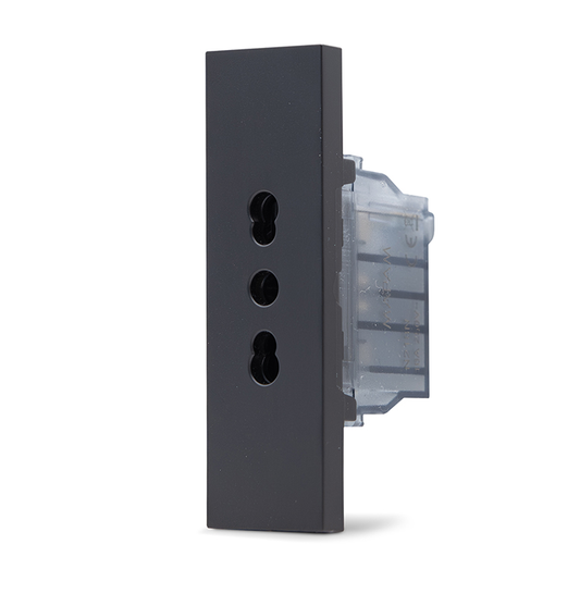 ZEN PRESA BIVALENTE 10/16A NERO N218N