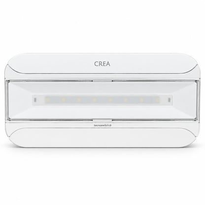 Lampada di emergenza Crea a led modulare  SA/SE da parete Autonomia lampada 1/2/3 ore cod LA301EM