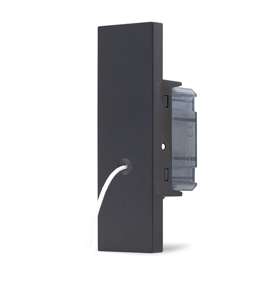 ZEN PULSANTE TIRANTE BAGNO NERO N207N