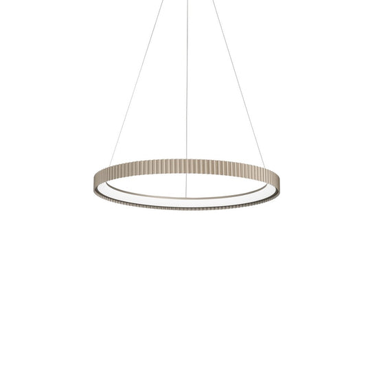 Sospensione LED NIKE oro in metallo CCT 685cm. LED-NIKE-S70-ORO