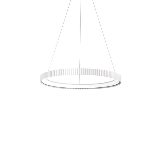 Sospensione LED NIKE bianca in metallo CCT 685cm. LED-NIKE-S70-BCO