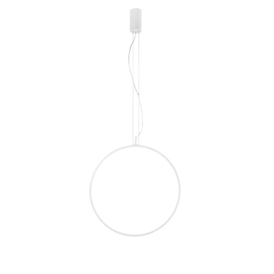 Sospensione LED TOORX in alluminio bianco CCT 60 cm. LED-TOORX-S60-BCO