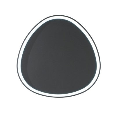 Plafoniera LED KLAPTON in alluminio nero CCT 85 cm. LED-KLAPTON-PL85-NER