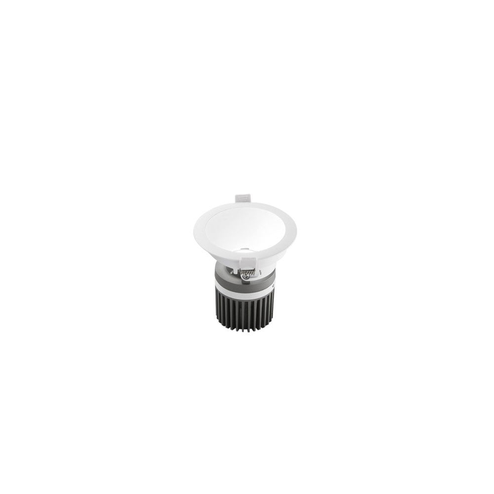 Faretto da incasso antirilfesso Elite con struttura in alluminio 10W - Spot orientabile funzione CCT INC-ELITE-10