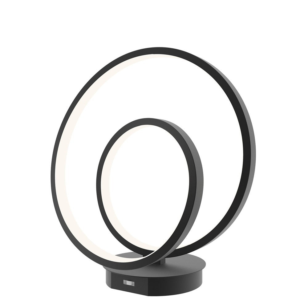 Lampada da tavolo LED LIEVE in alluminio nero CCT LED-LIEVE-L-NER