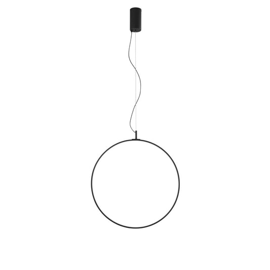 Sospensione LED TOORX in alluminio nero CCT 60 cm. LED-TOORX-S60-NER