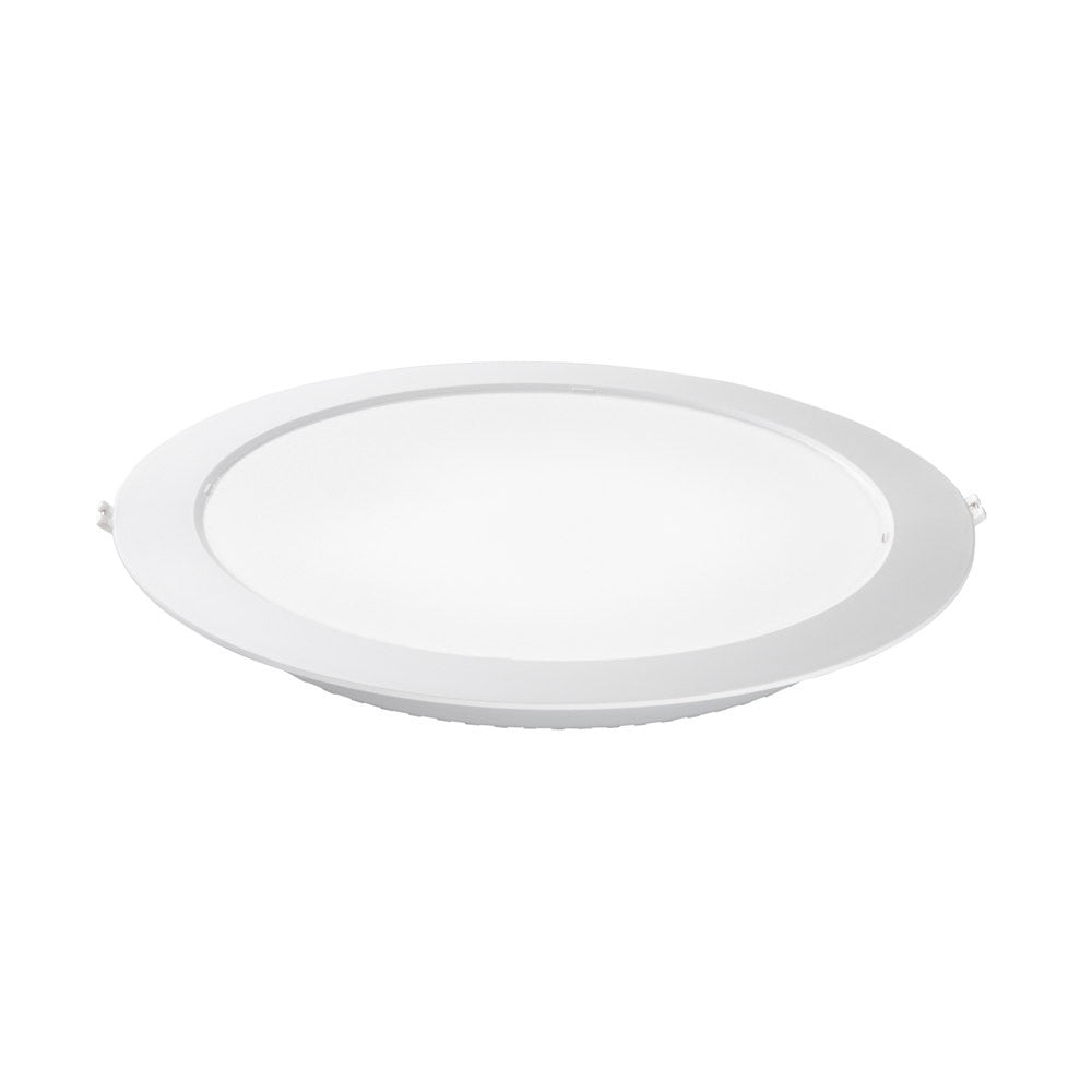 INCASSO LED SLIM TONDO TERMOPLASTICA BIANCO 24W 2640LM CCT D.290.7X29.1MM INC-SLIM-R29