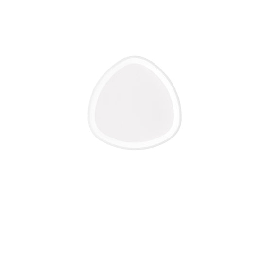 Plafoniera LED KLAPTON in alluminio bianco CCT 45 cm. LED-KLAPTON-PL45-BCO