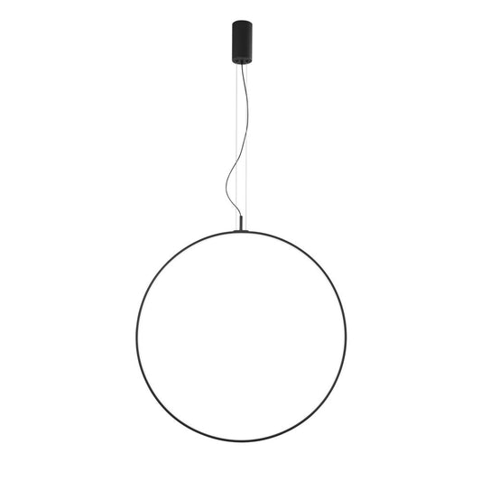 Sospensione LED TOORX in alluminio nero CCT 80 cm. LED-TOORX-S80-NER